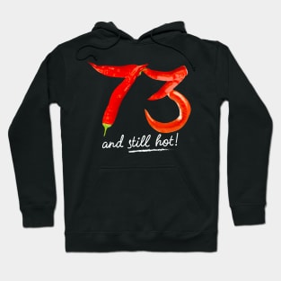 73rd Birthday Gifts - 73 Years and still Hot Hoodie